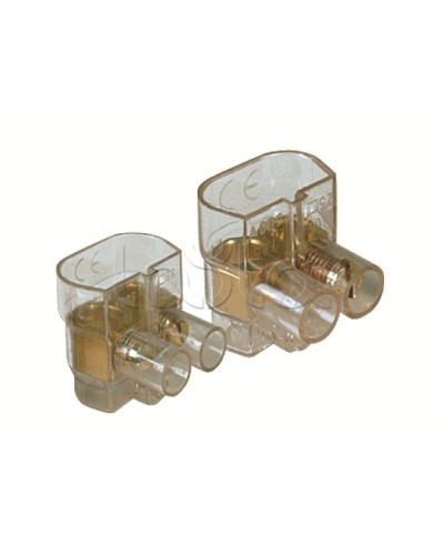 Колодка клеммная соединительная 2х4 мм DKC B42 в Йошкар-Оле Клеммные колодки Pintop.ru