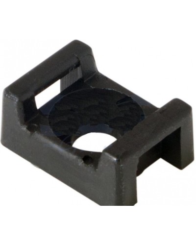 Площадка для крепления стяжки 22.2х16 мм ЧЕРНАЯ 100 шт (10шт/уп) REXANT 07-2103 в Йошкар-Оле Стяжки-хомуты Pintop.ru