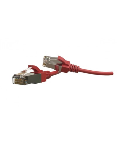 Патч-корд S/FTP Hyperline (PC-LPT-SFTP-RJ45-RJ45-C6-3M-LSZH-RD) в Йошкар-Оле Патчкорды (медные) Pintop.ru