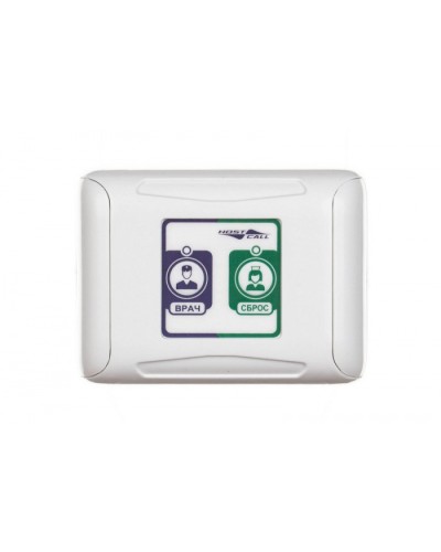 Кнопка присутствия/сброса и вызова врача Hostcall MP-434W2 в Йошкар-Оле Система оповещения и трансляции Hostcall Pintop.ru