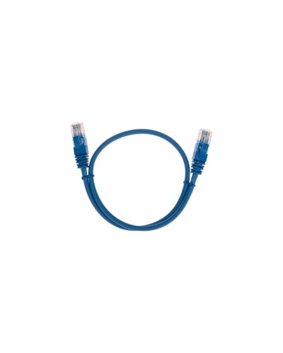 Патч-корд U/UTP, CAT 5e, RJ45-RJ45, 26AWG, LSZH, синий, 0,5м REXANT 02-0104-05 в Йошкар-Оле Патчкорды (медные) Pintop.ru