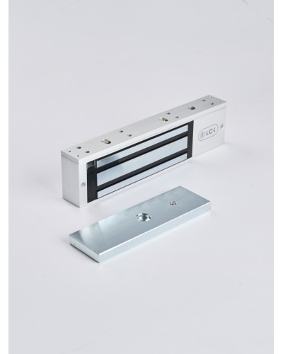 R-Lock RL-EM350-L0S - Электромагнитный замкок, 350кг, DC12/24B, цвет серебристый сатинированный алюминий RAL 7047 в Йошкар-Оле Электромагнитные замки Pintop.ru