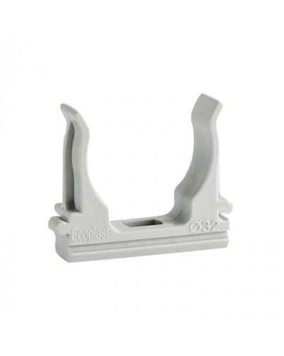 CF32G Держатель (клипса), без галогена, для труб D32мм (10шт) Экопласт (41732-10HF) в Йошкар-Оле Держатели, клипсы, скобы Pintop.ru