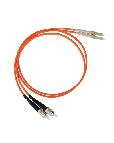 Патч-корд оптический переходной (MM), 50/125 (OM2), LC/UPC-FC/UPC, (Duplex), LSZH, 1м 50-3267 в Йошкар-Оле Патч-корды оптические Pintop.ru