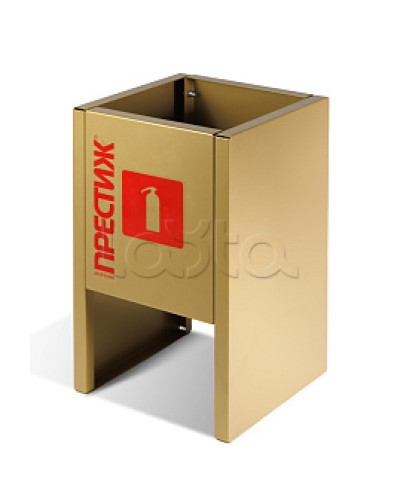 Подставка напольная ПРЕСТИЖ золото под 1 огнетушитель ПОЖТЕХНИКА в Йошкар-Оле Аксессуары для огнетушителей Pintop.ru