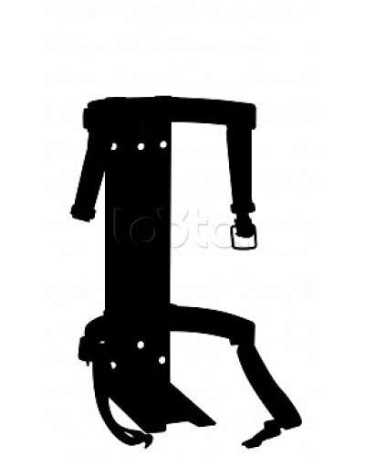 Кронштейн ПОЖТЕХНИКА КТР-8/9 на 2 ремнях (d180-185) для ОП/ОВП-8, ОП/ОВЭ-9 в Йошкар-Оле Аксессуары для огнетушителей Pintop.ru