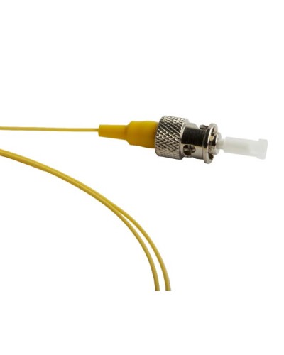 Пигтейл одномодовый оптический SM 9/125 (OS2), ST/UPC, 1 м, LSZH Hyperline FPT-B9-9-ST/UR-1M-LSZH-YL в Йошкар-Оле Пигтейлы Pintop.ru