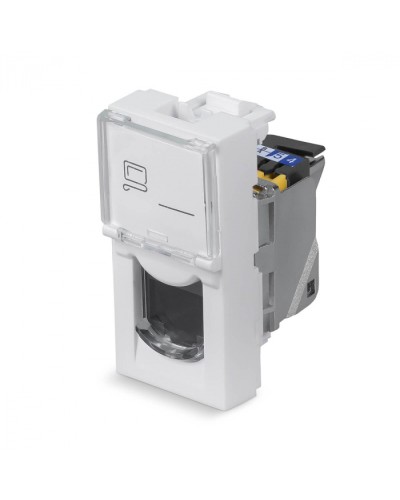 Модуль Keystone Jack RJ-45(8P8C), 180 градусов, категория 6a, экран. Cabeus (KJ-RJ45-Cat.6a-SH-180T-FP-L-22,5) в Йошкар-Оле Модули Keystone Pintop.ru