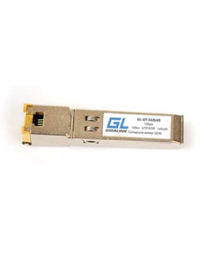 Модуль SFP Gigalink GL-OT-SGRJ45 в Йошкар-Оле Модули SFP/XFP/GBIC Pintop.ru