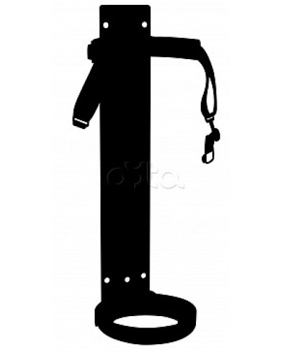 Кронштейн ПОЖТЕХНИКА КТР-ОУ-5 (d140-145) (на 1 ремне) в Йошкар-Оле Аксессуары для огнетушителей Pintop.ru