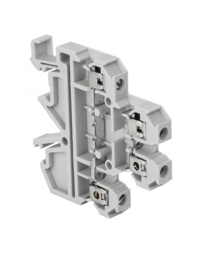 Клемма винтовая двухуровневая JXB-4/35 серая EKF (plc-jxb-2-4/35gy) в Йошкар-Оле Клеммные колодки Pintop.ru