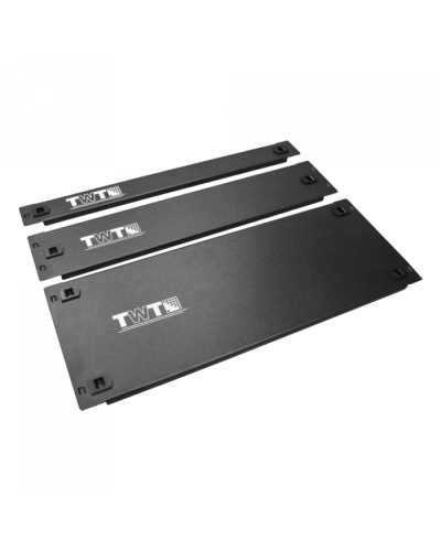 19 металлическая фальш-панель 1U, быстросъемная, черная TWT (TWT-DC-TLMFP-1U) в Йошкар-Оле Аксессуары для стоек и шкафов Pintop.ru
