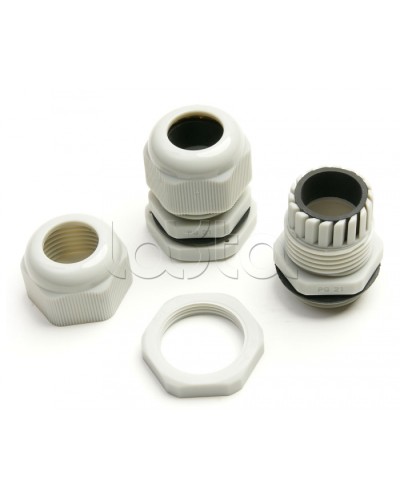 Ввод кабельный (под кабель D13-18 мм) Cabeus PG-21 в Йошкар-Оле Аксессуары для кабель-канала Pintop.ru