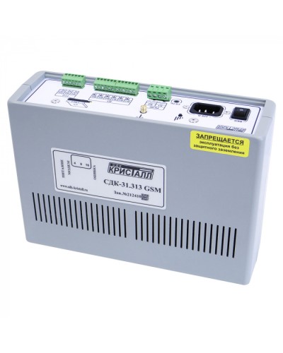 Блок контроля GSM Кристалл СДК-31.313GSM в Йошкар-Оле Приемно-контрольные приборы Pintop.ru