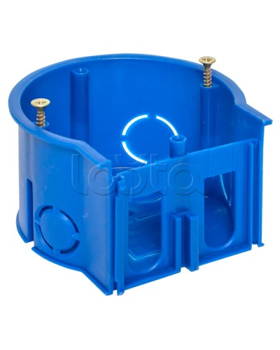 Коробка установ. сборная оконечная КМТ-010-4005 для твердых стен (71х45) с саморезами EKF (plc-kmt-010-4005-r) в Йошкар-Оле Распределительные коробки Pintop.ru