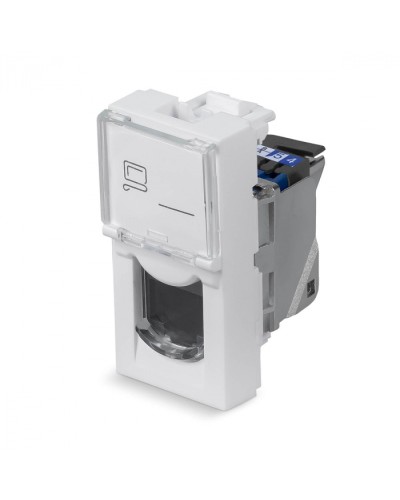 Модуль Keystone Jack RJ-45(8P8C), 180 градусов, категория 6, экранированная Cabeus (KJ-RJ45-Cat.6-SH-180T-FP-L-22,5) в Йошкар-Оле Модули Keystone Pintop.ru