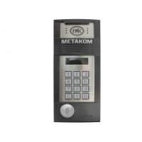 Многоабонентый антивандальный блок вызова Метаком MК2018-MFCGS