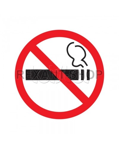 Знак безопасности Курить запрещено 200*200 мм (5шт/уп) REXANT (56-0035) в Йошкар-Оле Дополнительное оборудование для ОПС Pintop.ru
