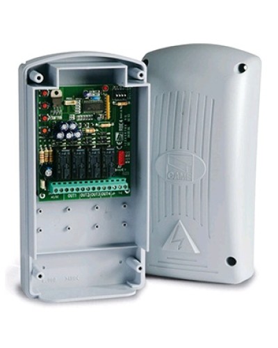 Внешний, двухчастотный, 4-канальный радиодекодер Came 806RV-0020 в Йошкар-Оле Запчасти для шлагбаумов и автоматики Pintop.ru