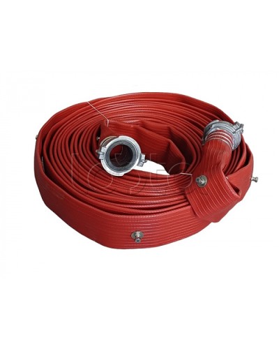 Магнито-Контакт Рукав пожарный перфорированный с дюзами РПМ(Д)-80-1,6-ИМ-УХЛ1 с головками ГР-80 ал, для создания водяных завес в Йошкар-Оле Пожарные рукава Pintop.ru