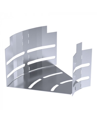 Угол горизонтальный изменяемый 0-45 градусов Стандарт INOX (AISI 316) 150х100 Промрукав (PR16.3619) в Йошкар-Оле Аксессуары для лотков Pintop.ru