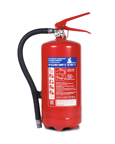 Огнетушитель ПОЖТЕХНИКА ОП-4(з) МИГ Е (3А, 70В, С, Е) в Йошкар-Оле Огнетушители Pintop.ru