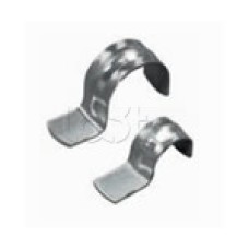 Скоба оцинкованная однолапковая без монтажного отверстия, для трубы D40мм (1уп = 50шт) Экопласт (43741-50)