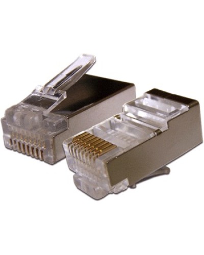 Коннектор RJ45 STP 8P8C, cat.5e TWT TWT-PL45/S-8P8C в Йошкар-Оле Коннекторы и разъемы Pintop.ru