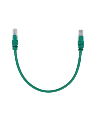 Патч-корд U/UTP, CAT 5e, RJ45-RJ45, 26AWG, LSZH, зеленый, 0,3м REXANT 02-0106-03 в Йошкар-Оле Патчкорды (медные) Pintop.ru