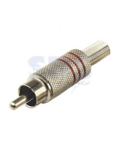 Разъем штекер RCA Металл под винт ZN Черные/Красные (100шт/уп) PROCONNECT 14-0410-4 в Йошкар-Оле Коннекторы Pintop.ru