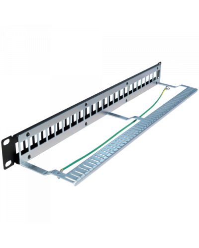 Патч-панель наборная, 24 порта, STP, 1U TWT (TWT-PP24OK-STP) в Йошкар-Оле Патч панель Pintop.ru
