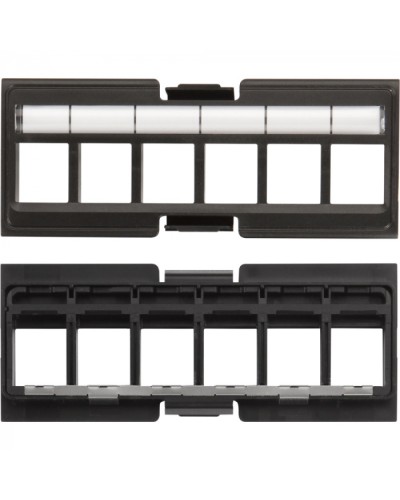 Вставка под кейстоны в модульную панель, экранированная, 6 портов, без шторок LANMASTER LAN-FRM-IN-6OK-SXX в Йошкар-Оле Коммутационные изделия Pintop.ru