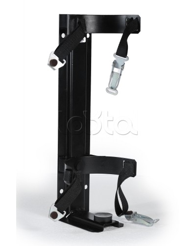 Кронштейн ПОЖТЕХНИКА КТР-6 на 2 ремнях (d145-150) для ОП-6 в Йошкар-Оле Аксессуары для огнетушителей Pintop.ru