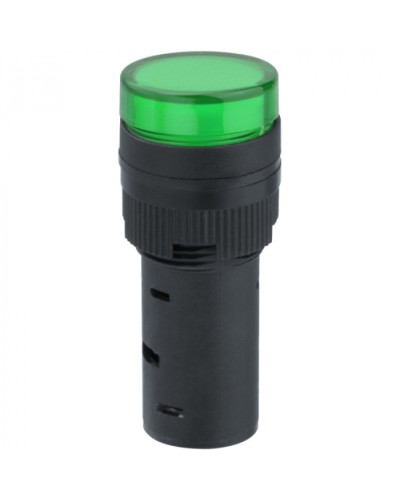 Лампа индикаторная Navigator 82 803 NBI-I-AD16-230-G зеленая d16мм 230В AC/DC в Йошкар-Оле Источники света(Лампы) Pintop.ru