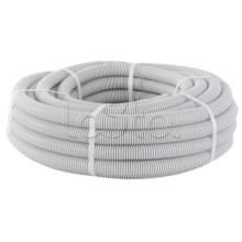 Труба гофр. ПВХ с протяжкой d20 мм (10 м) серая EKF-Plast (tg-z-20-10m)