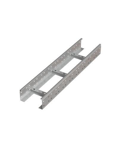 Лоток лестничный 100х600х1,2 L2000 мм INOX304 N КМ-Профиль (LL100-600-1.2-2000 INOX304 N) в Йошкар-Оле Кабельные лотки Pintop.ru