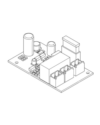 Came LB39 (002LB39) - Плата аварийного питания для подключения и зарядки 2 аккумуляторов, 12 В - 7 Ач в Йошкар-Оле Запчасти для шлагбаумов и автоматики Pintop.ru