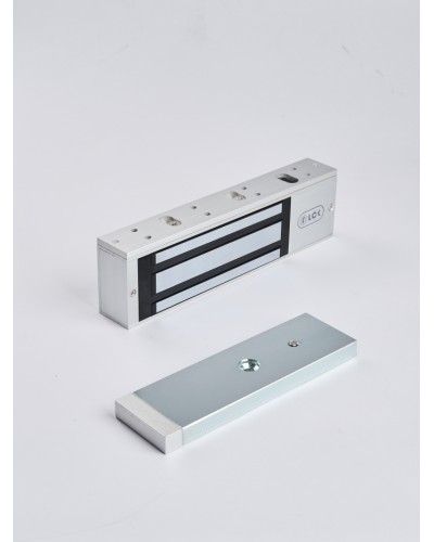 R-Lock RL-EM500-LSS - Электромагнитный замкок, 500кг, DC12/24B, цвет серебристый сатинированный алюминий RAL 7047, два датчика втроены в корпус замка: датчик Холла и магнито-контактный датчик в Йошкар-Оле Электромагнитные замки Pintop.ru