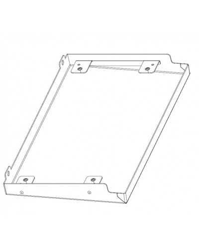 Крыша дождевая для шкафов серии EMW (Ш500 × Г210) Elbox (EMW-RR-500.210) в Йошкар-Оле Аксессуары для стоек и шкафов Pintop.ru