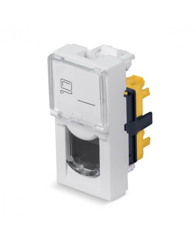 Модуль Keystone Jack RJ-45(8P8C), 180 градусов, категория 6a Cabeus (KJ-RJ45-Cat.6a-180T-FP-L-22,5) в Йошкар-Оле Модули Keystone Pintop.ru