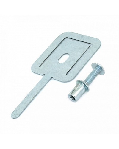 Комплекты для крепления ОКЛ с использованием винта, заклепки и хомута FR ПР-40 (100 шт) Промрукав (PR08.5204) в Йошкар-Оле Огнестойкие кабельные линии Pintop.ru