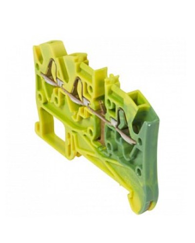 Клемма 4х5 1вх/2вых заземление Legrand 037210 в Йошкар-Оле Клеммные колодки Pintop.ru