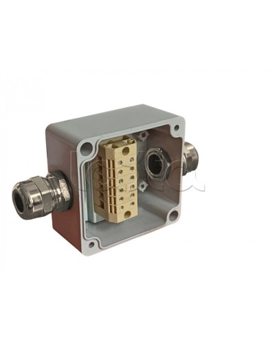 Коробка пылевлагонепроницаемая клеммная G366 А МВ К АЯКС IP66/IP65, 82x80x55 Магнито-контакт в Йошкар-Оле Распределительные коробки Pintop.ru