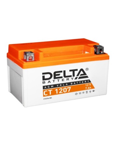 Аккумулятор АКБ 12 - 7 Delta CT 1207* в Йошкар-Оле Электротехническое оборудование Pintop.ru
