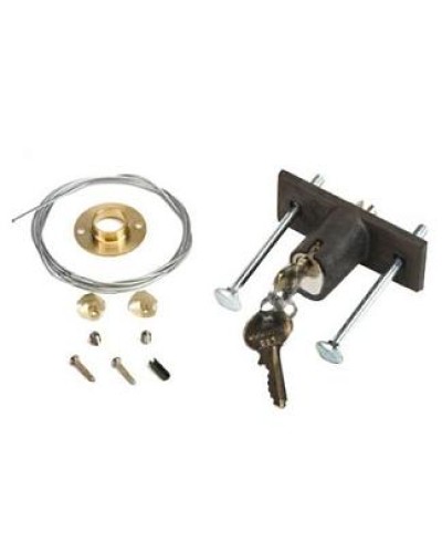 Замок дистанционной разблокировки потолочного привода с ключом №1 Faac 424591001 в Йошкар-Оле Запчасти для шлагбаумов и автоматики Pintop.ru