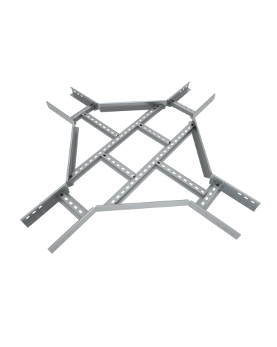 Х-разветвитель лестничный 100х100х1,2 мм КМ-Профиль (LXD100-100-1.2) в Йошкар-Оле Аксессуары для лотков Pintop.ru