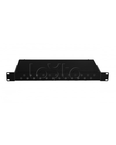 Оптический кросс 19 Essential Line, 1U, до 24 FC/ST портов, стальной, черный NIKOMAX (NMF-RP24FC-WS-ES-1U-BK) в Йошкар-Оле Кросс оптический Pintop.ru