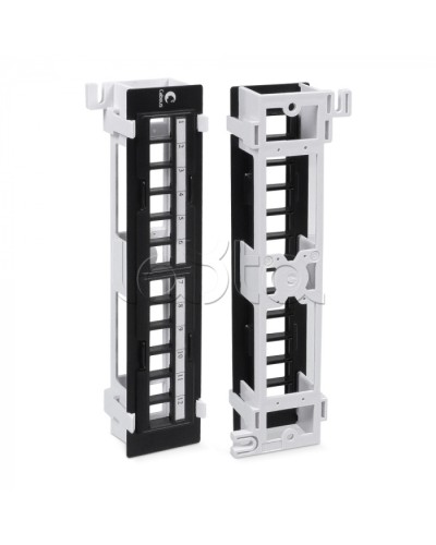 Патч-панель настенная 12 портов без модулей Cabeus (PLB-12-WL) в Йошкар-Оле Патч панель Pintop.ru