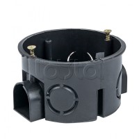 Коробка установ. приб. КМТ-010-044 со стык. узлами и саморезами для тверд стен (71х42) EKF (plc-kmt-010-044-r)