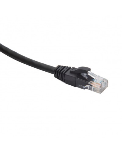 Шнур коммутационный U/UTP категория 5e LSZH нг(А)-HF 10,0 м, черный Datarex DR-181920 в Йошкар-Оле Патчкорды (медные) Pintop.ru